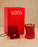 Longevity Serpent Candle Set (Red)