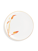 Orange Twin Flower Plate